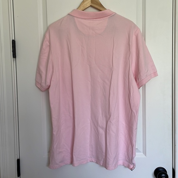 Tailorbyrd Men’s Cotton Blend Polo Shirt Pink XXL - Picture 4 of 6
